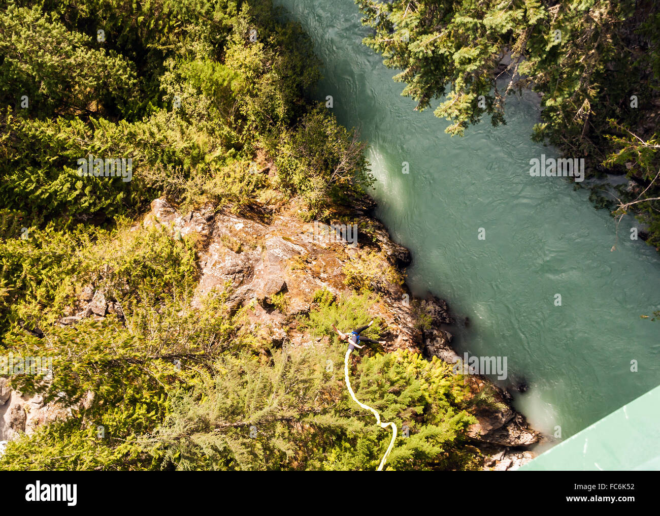 Canada Bungee Jumping Stock Photo Alamy