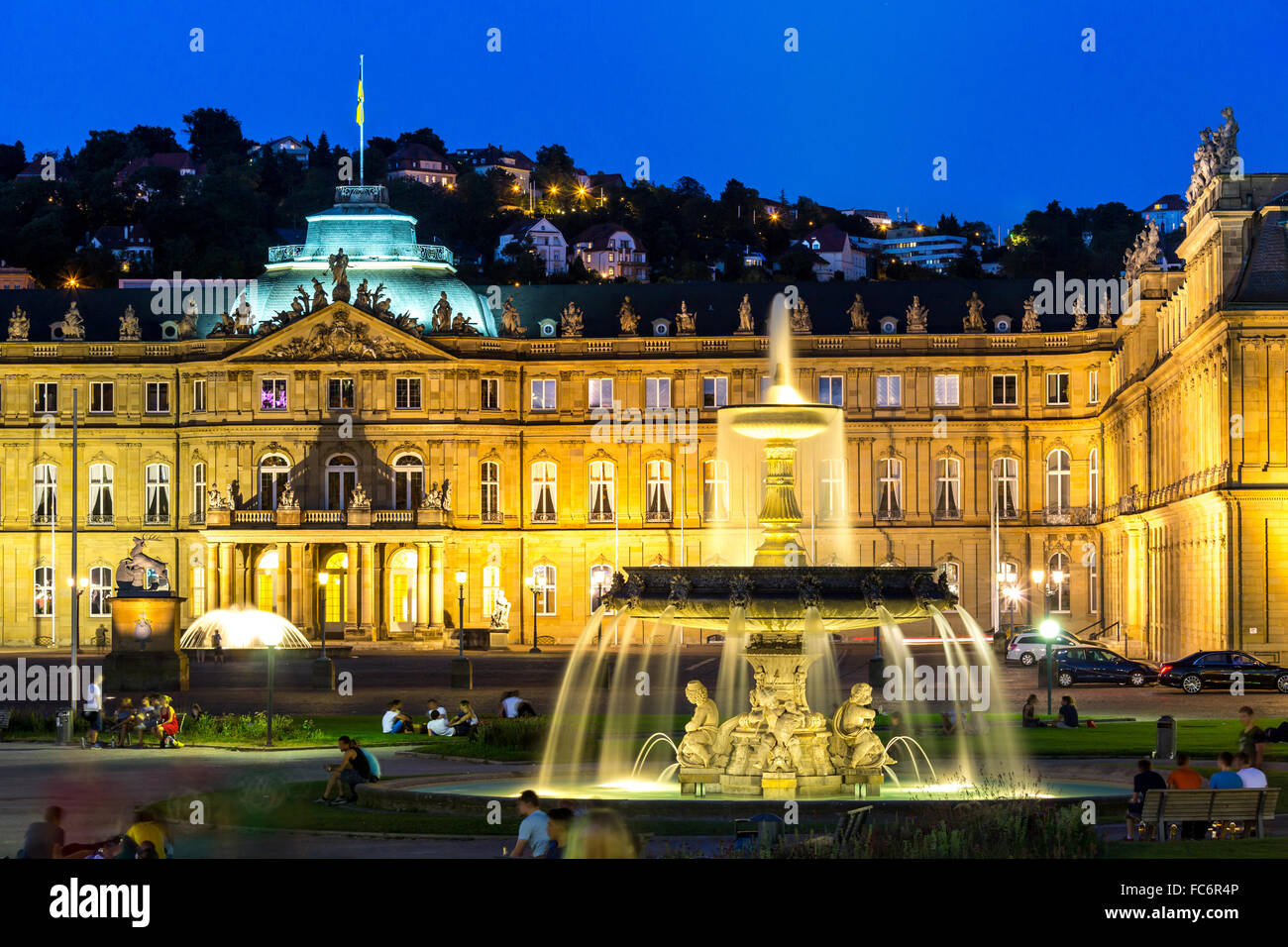 Stuttgart city center hi-res stock photography and images - Alamy