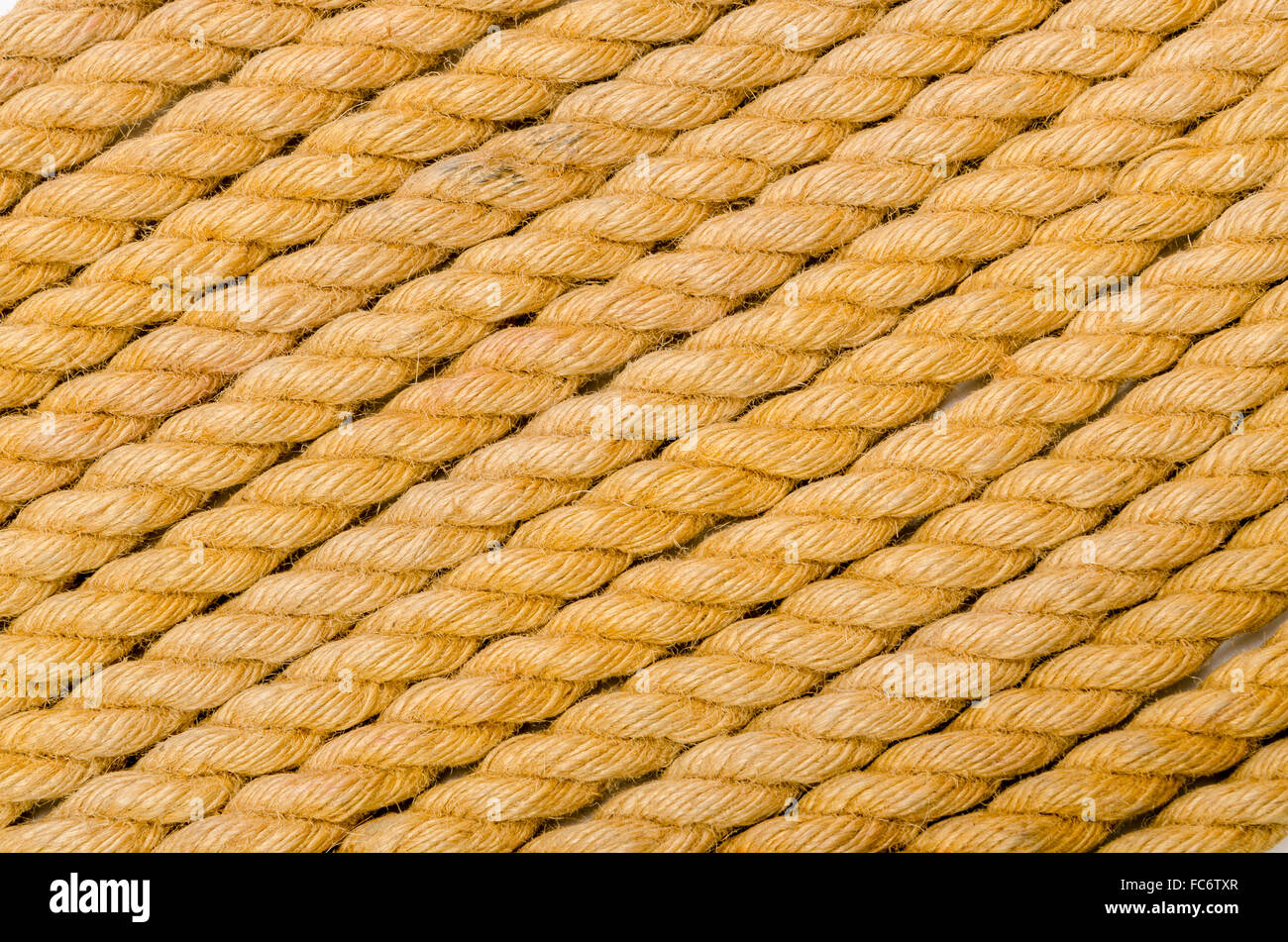 Close up of rope arranged as background Stock Photo - Alamy