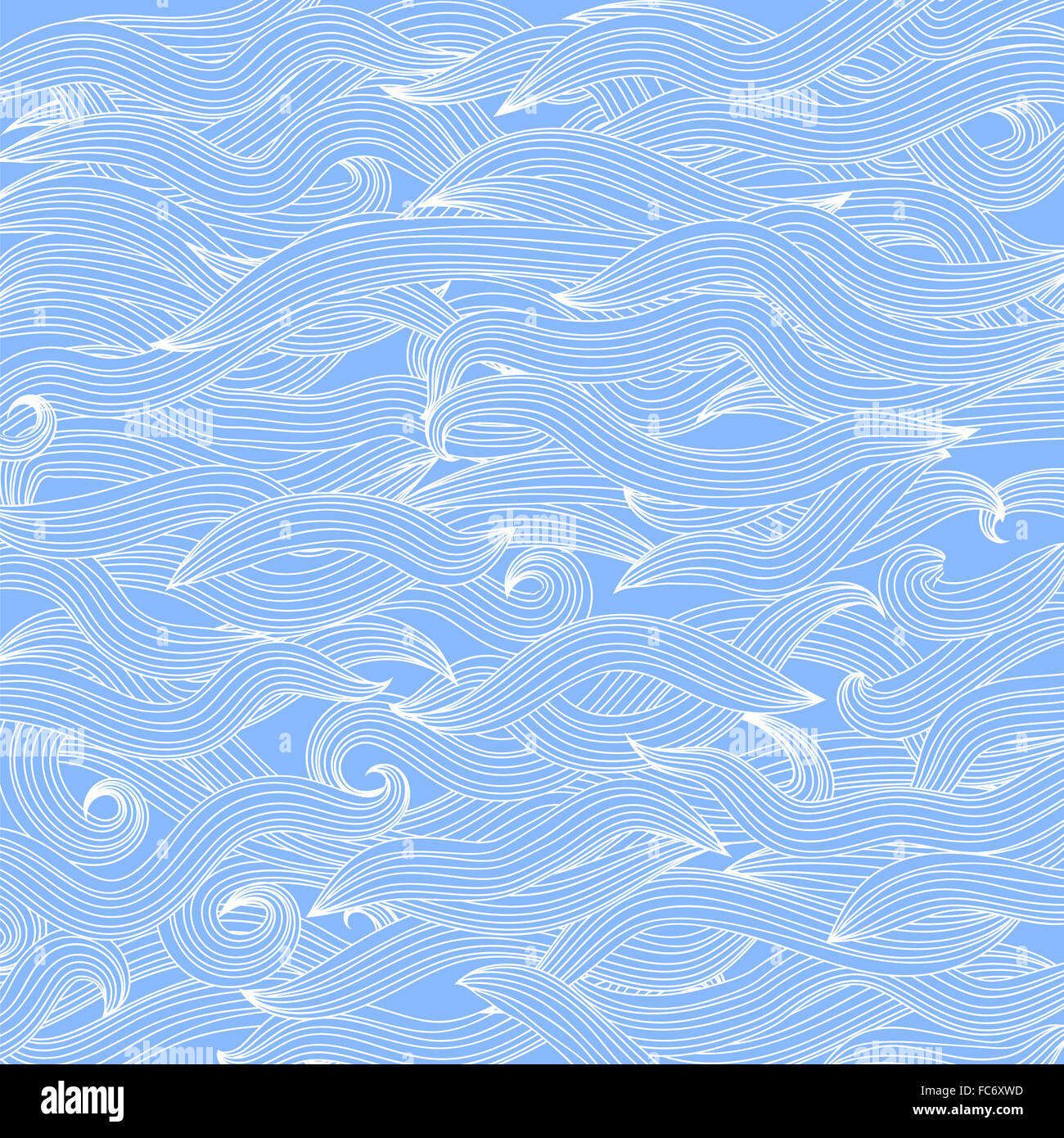 Abstract Blue Wave Background Stock Photo - Alamy
