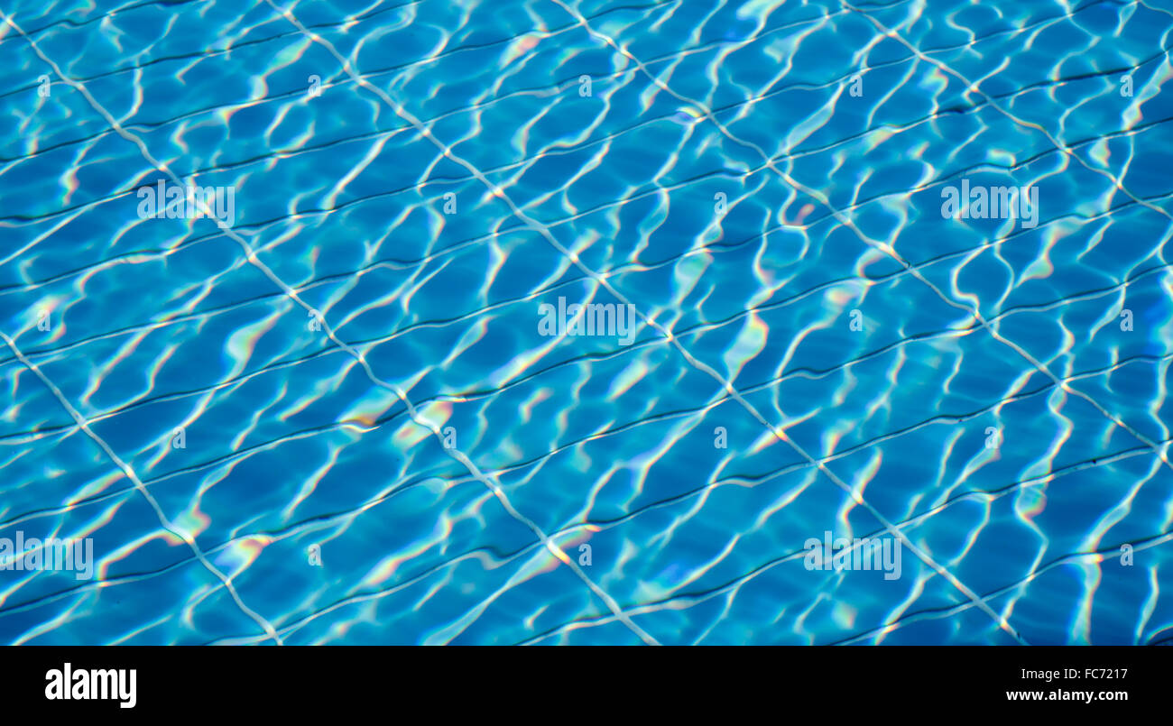 Pool water texture Stock Photo