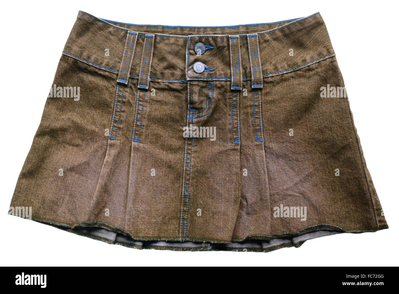 Denim mini skirt hi-res stock photography and images - Alamy