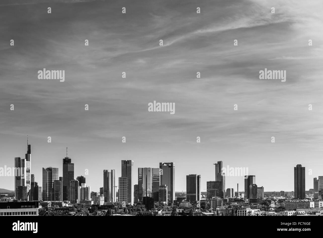 Frankfurt banken Black and White Stock Photos & Images - Alamy