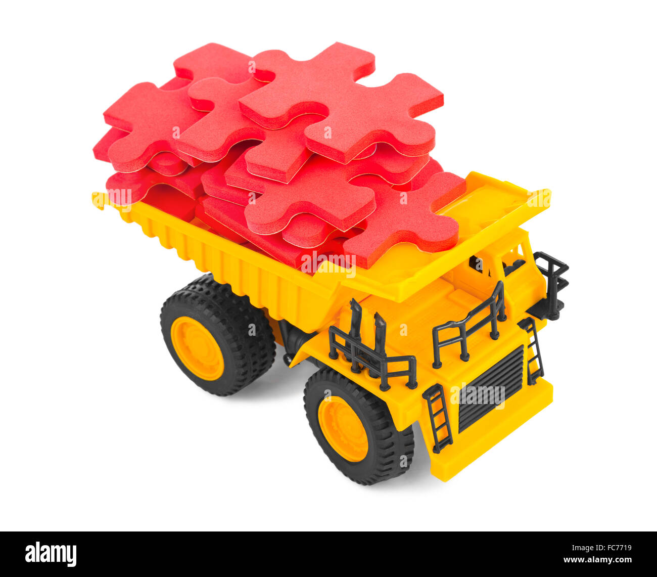 Vehicle puzzle Cut Out Stock Images & Pictures Alamy