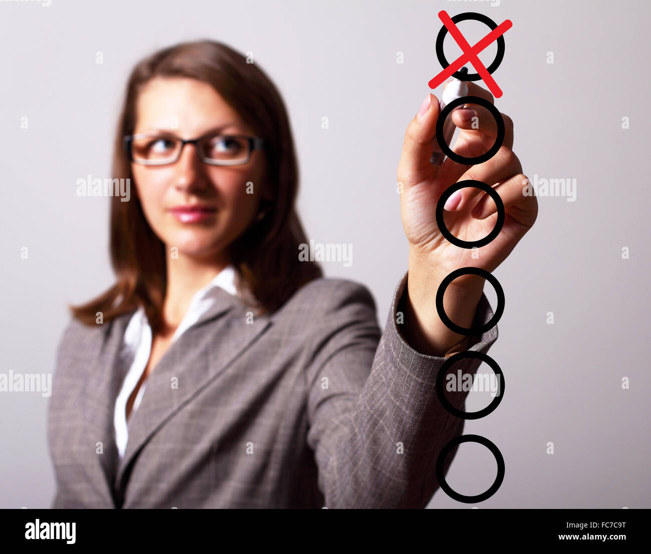 image-of-a-check-list-with-red-mark-stock-photo-alamy