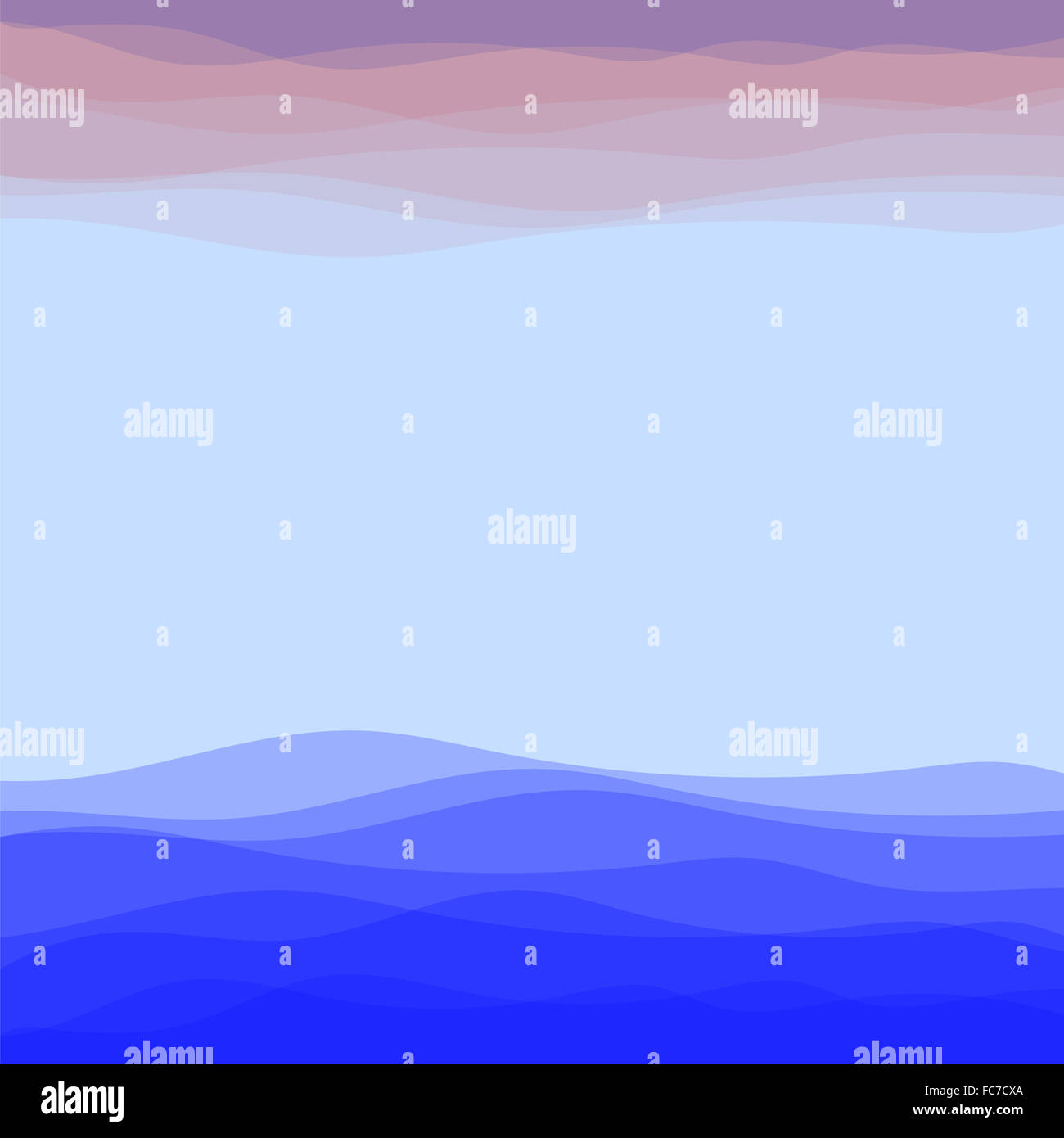 Abstract Blue Wave Background Stock Photo - Alamy