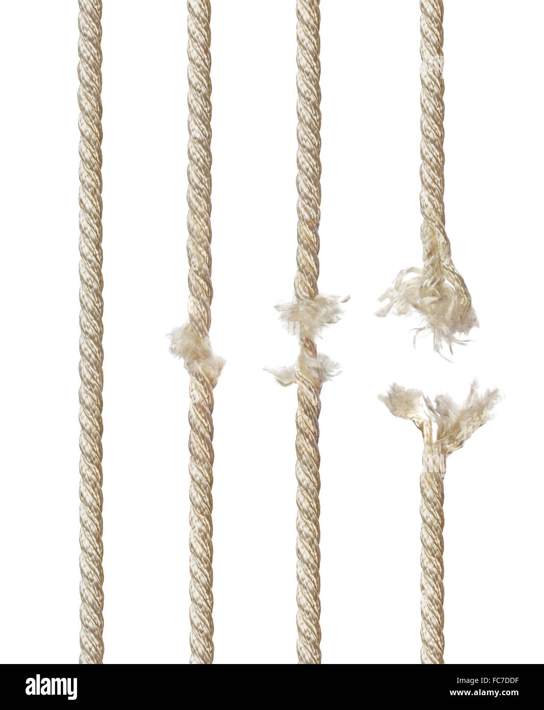 Set of ropes Stock Photo - Alamy