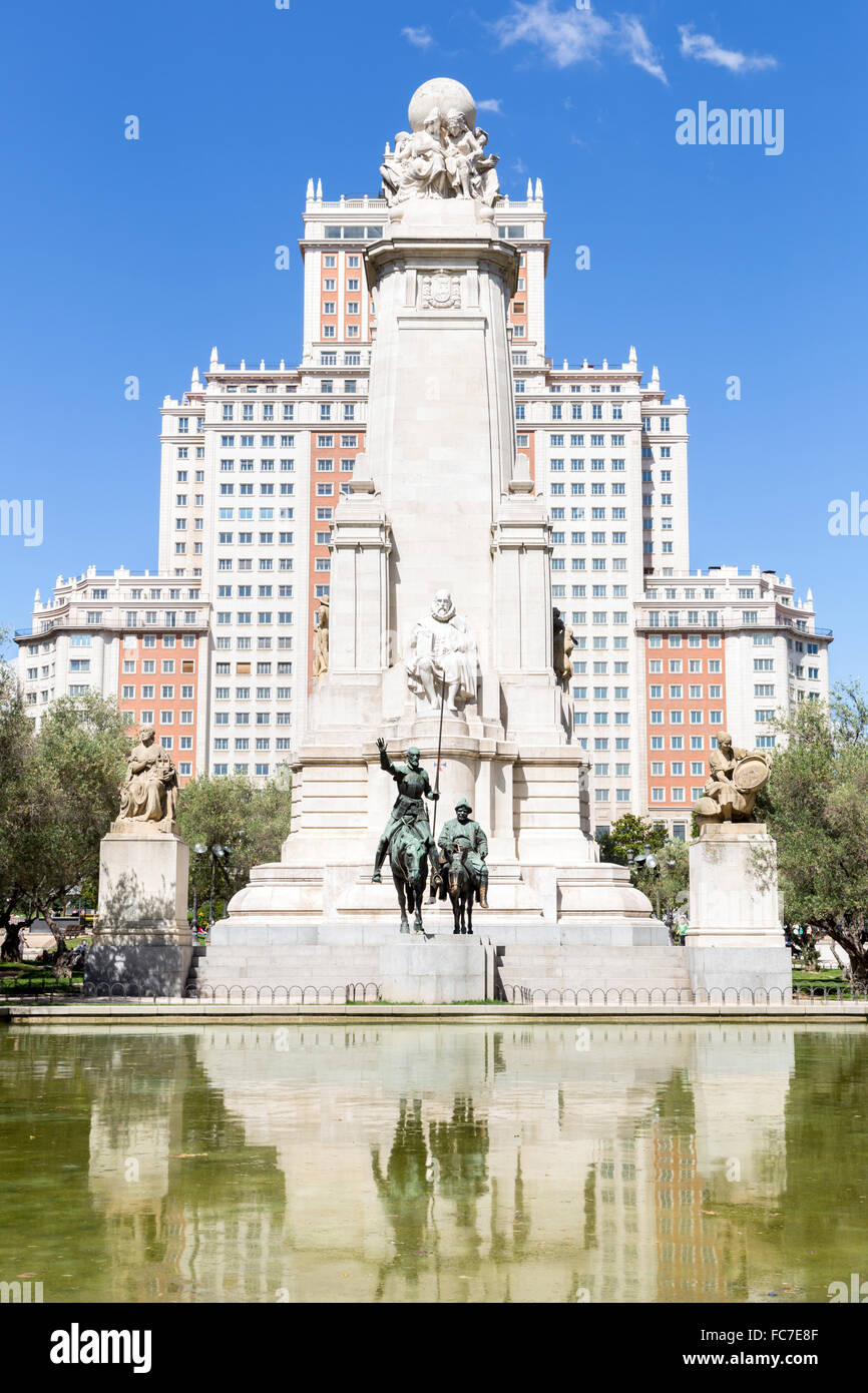 Plaza Espana Madrid Stock Photo - Alamy