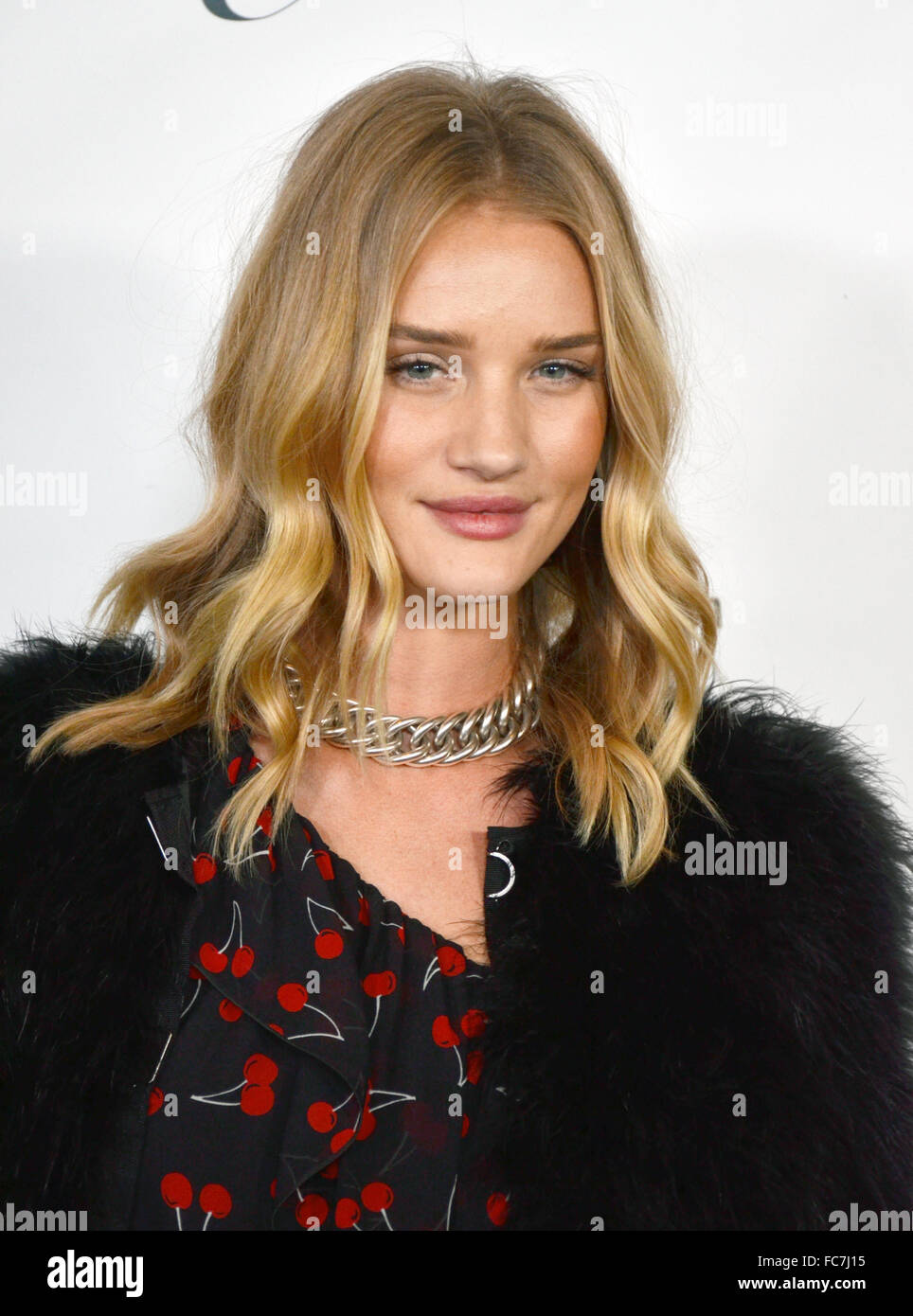 Las Vegas, Nevada, USA. 20th Jan, 2016. Model Rosie Hungtington Whiteley attends the opening night red carpet for Jennifer Lopez ''All I Have'' musical residency on January 20, 2016 at the Axis Theater inside Planet Hollywood Resort & Casino in Las Vegas Nevada. Credit:  Marcel Thomas/ZUMA Wire/Alamy Live News Stock Photo