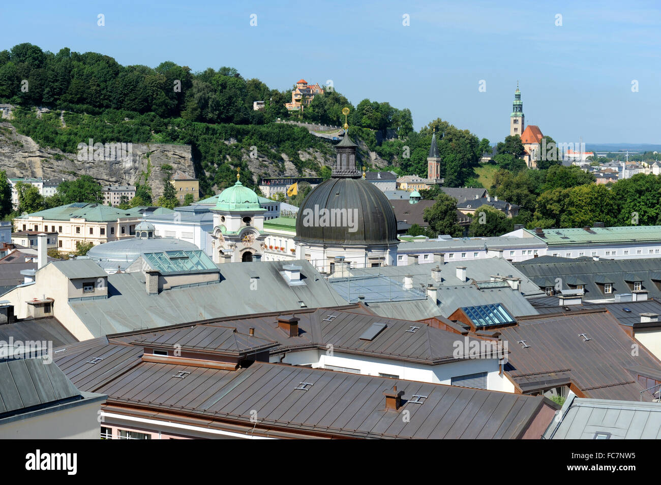 muellner church, salzburg, austria Stock Photo