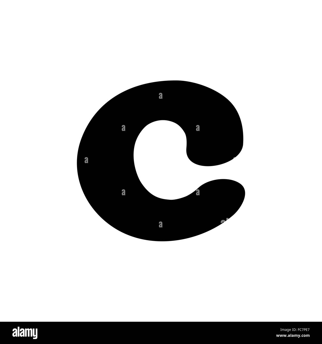 Small letter c Cut Out Stock Images & Pictures - Alamy