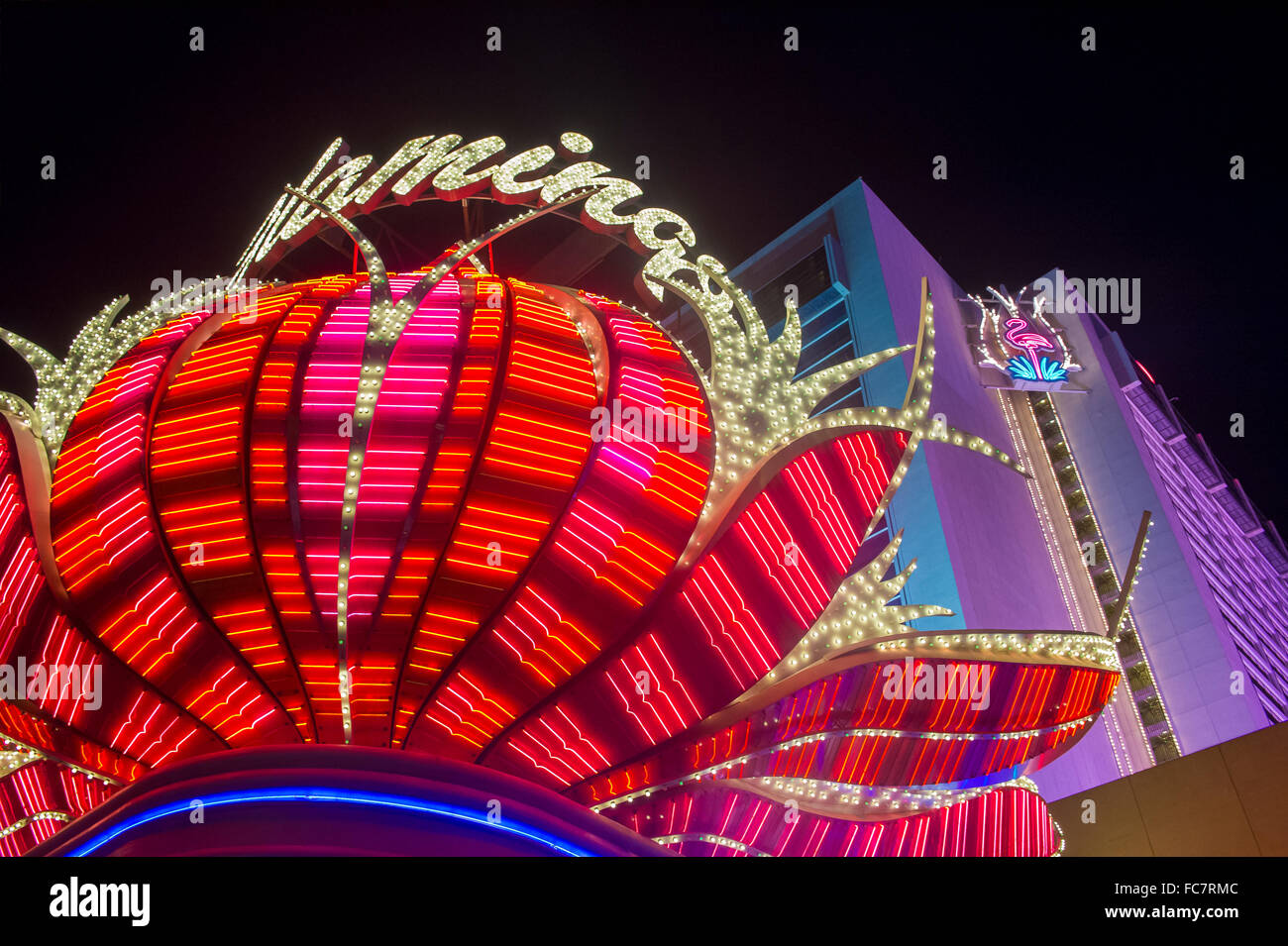 The Flamingo hotel and casino in Las Vegas Stock Photo Alamy