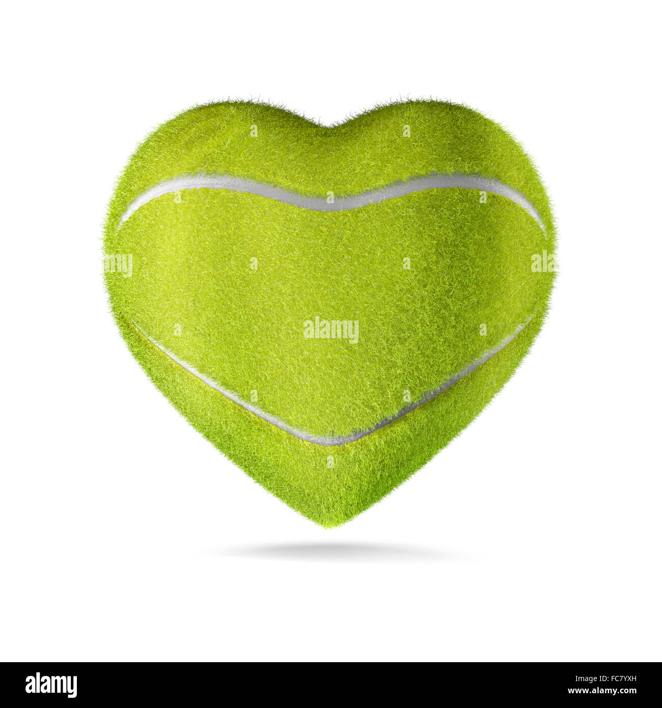 Tennis ball heart hi-res stock photography and images - Alamy