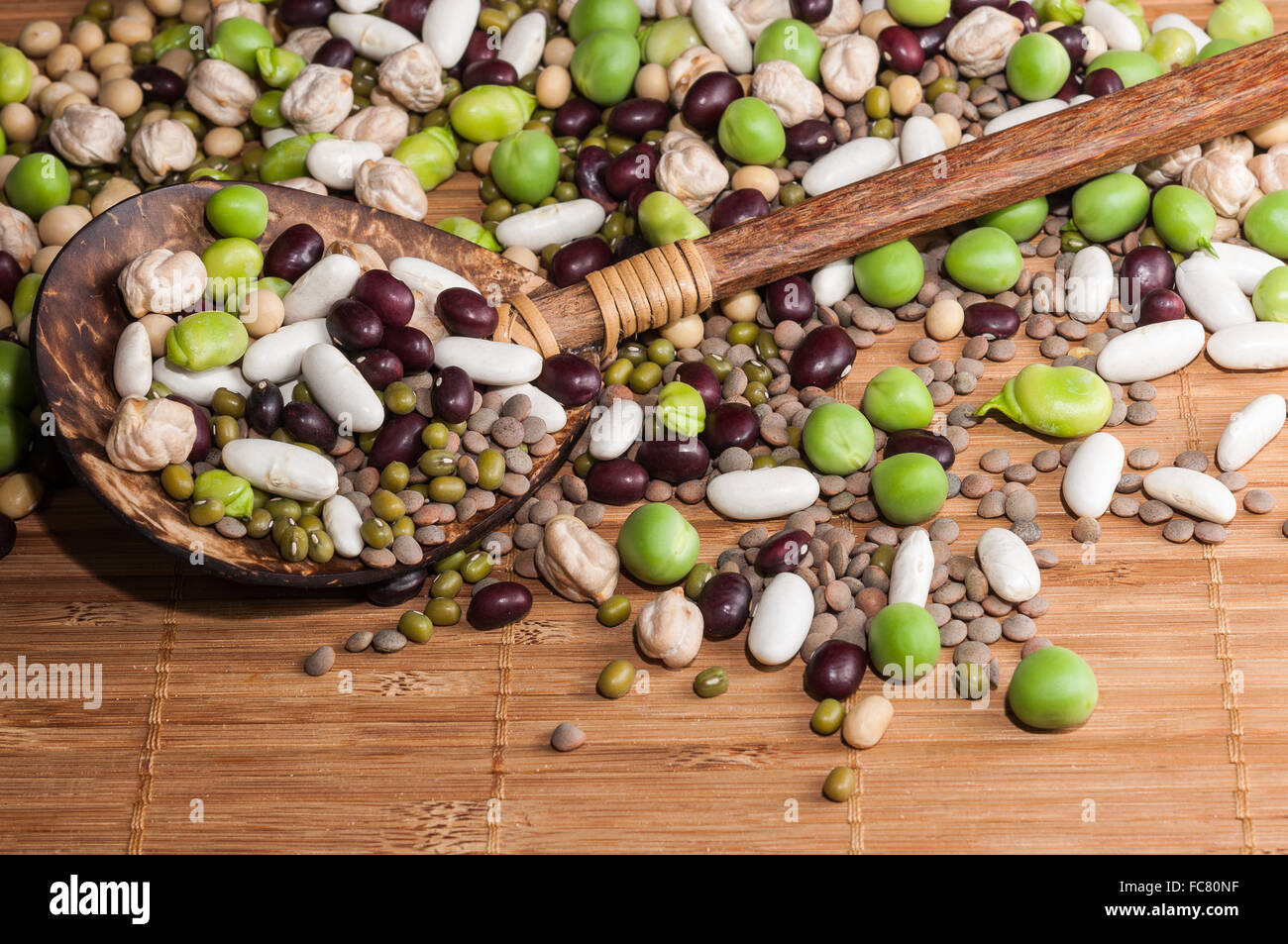 Legume mix Stock Photo