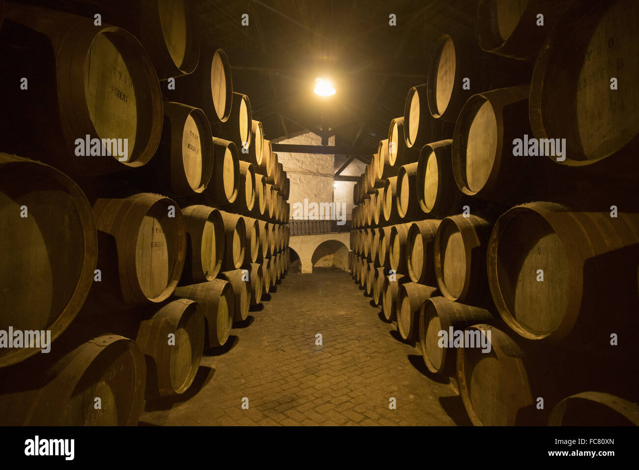 EUROPE PORTUGAL PORTO PORT WINE CELLAR Stock Photo Alamy
