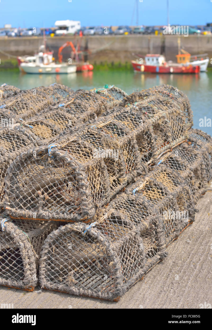 Lobster traps newfoundland hi-res stock photography and images - Page 2 -  Alamy