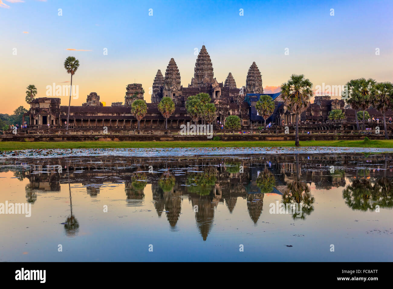 Angkor Wat , Siem Reap , Cambodia Stock Photo