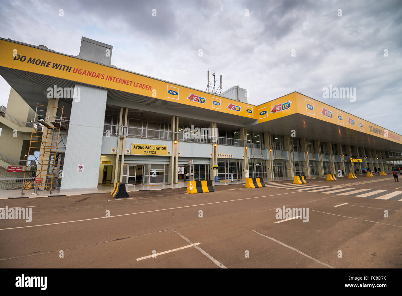 Entebe International Airport, Uganda, Africa. Stock Photo