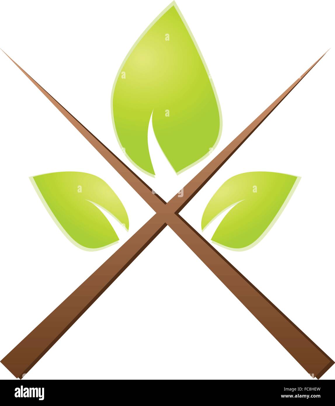 Tree green nature logo vector illustration Stock Vector Image & Art - Alamy