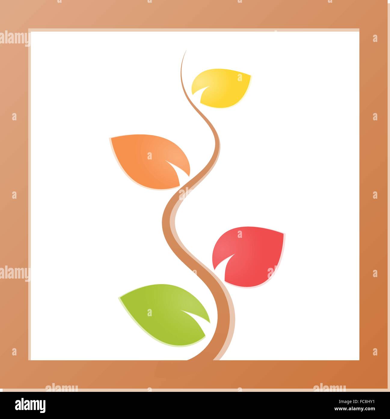 Tree green nature logo vector illustration Stock Vector Image & Art - Alamy