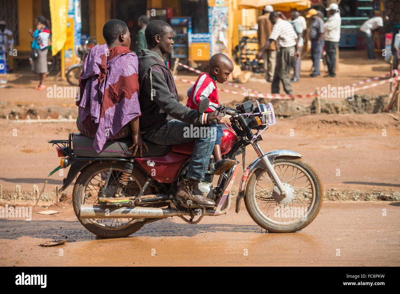 street scene, Kabale, Uganda, Africa Stock Photo - Alamy