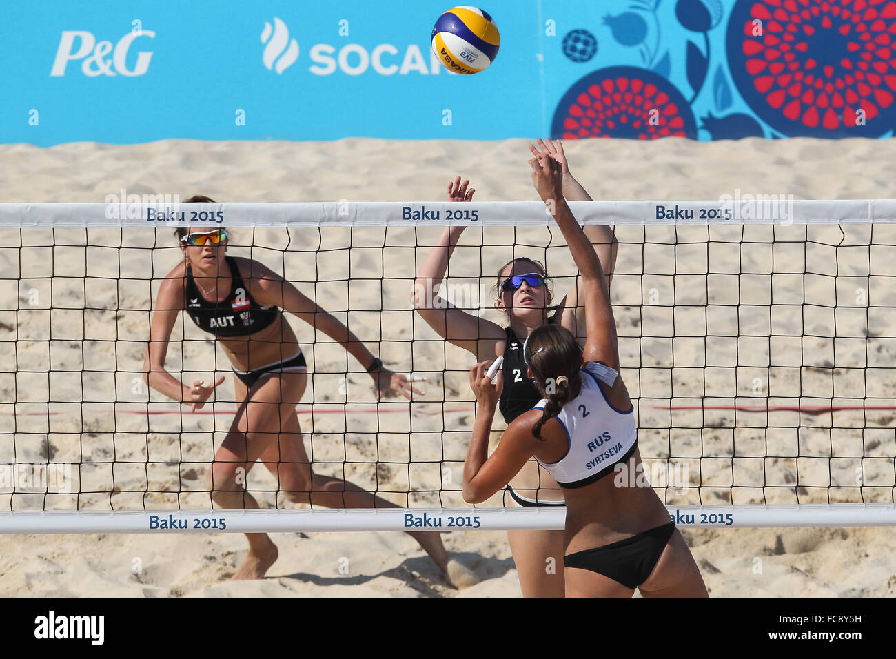 Mariia Prokopeva And Ekaterina Syrtceva Rus Vs Lena Maria Stock Photo Alamy