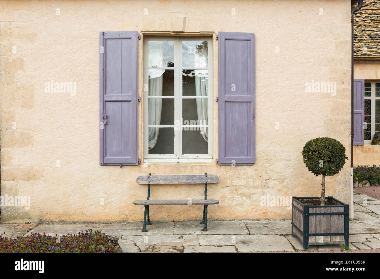 Marqueyssac Chateau and Gardens, Vezac, Dordogne, France Stock Photo