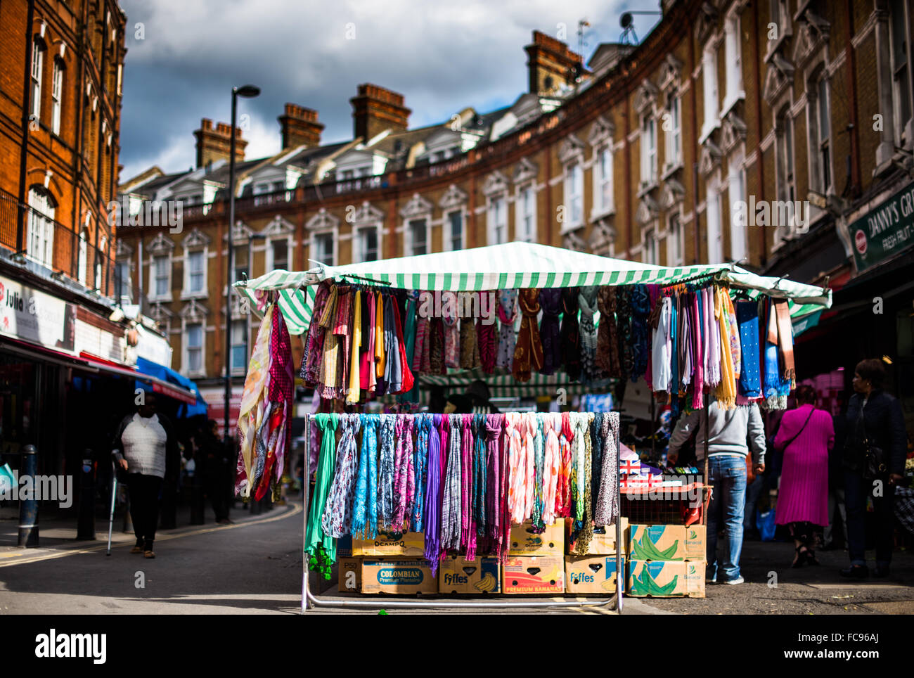 Brixton Market, London, England, United Kingdom, Europe Stock Photo
