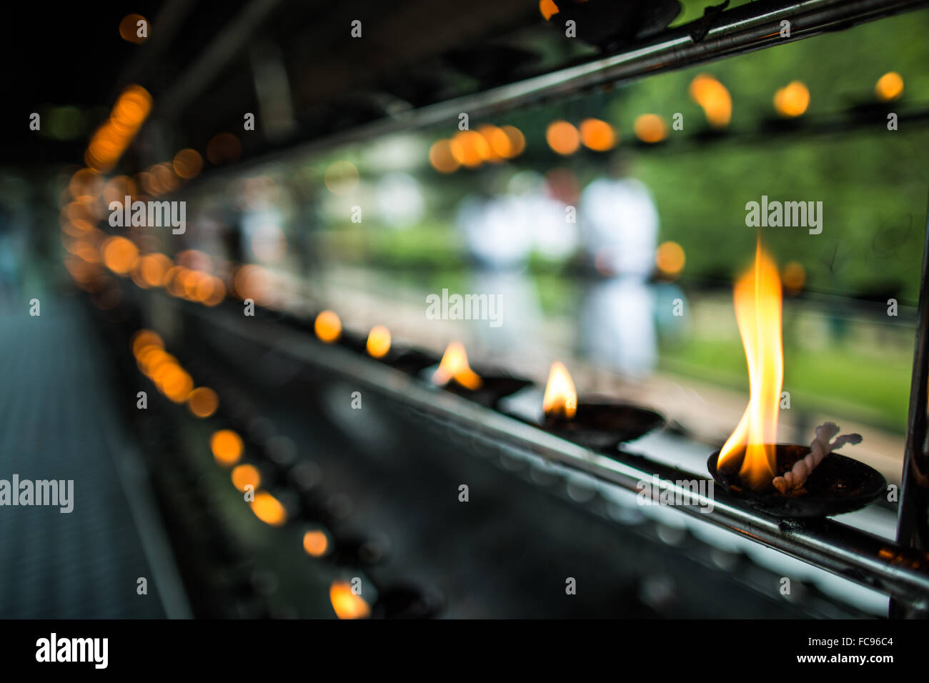 Flickering candles hires stock photography and images Alamy