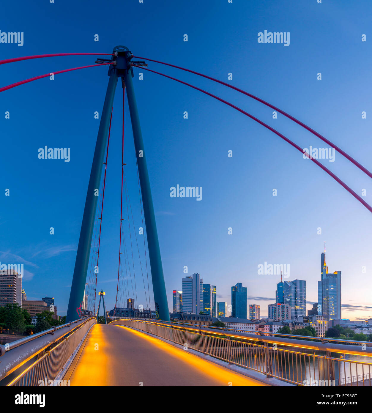 Frankfurt skyline city hi-res stock photography and images - Alamy