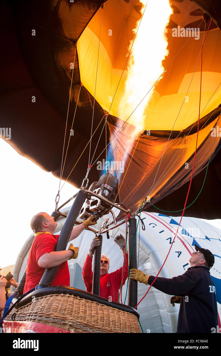 Flame Heating Hot Air Balloon High Resolution Stock Photography and Images  - Alamy