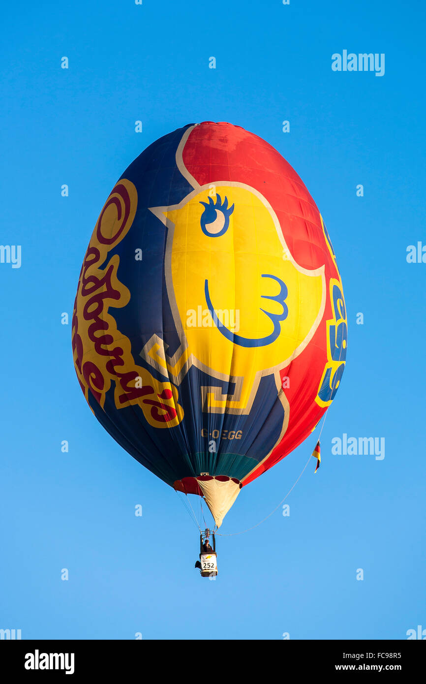 DEU, Germany, Sauerland region, Warstein, international balloon festival in Warstein [the balloon festival in Warstein is the bi Stock Photo