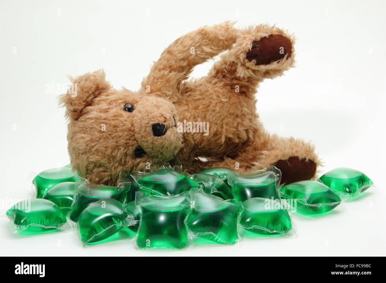 laundry detergent teddy bear