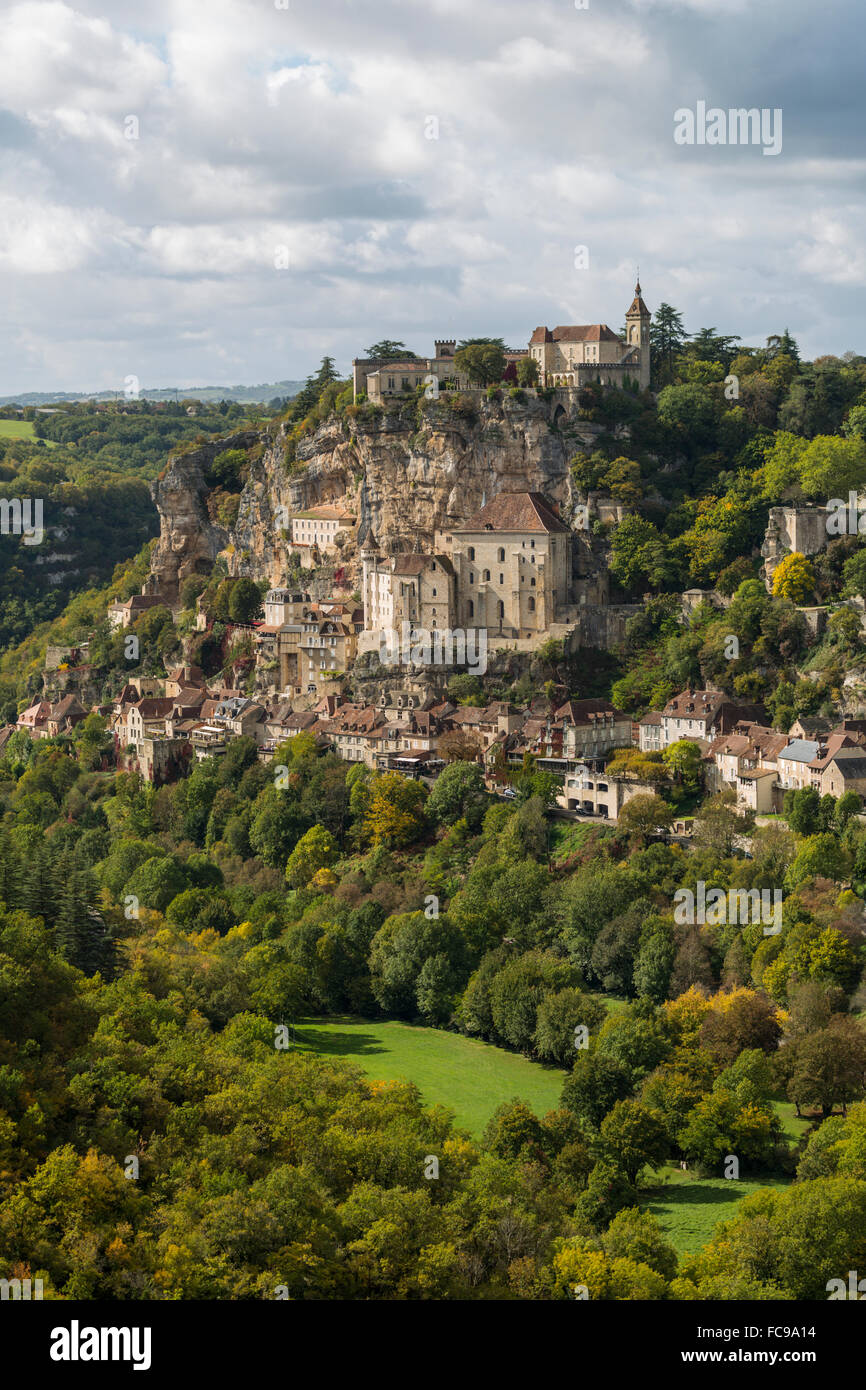 Rocamadour, Lot, South of France Stock Photo