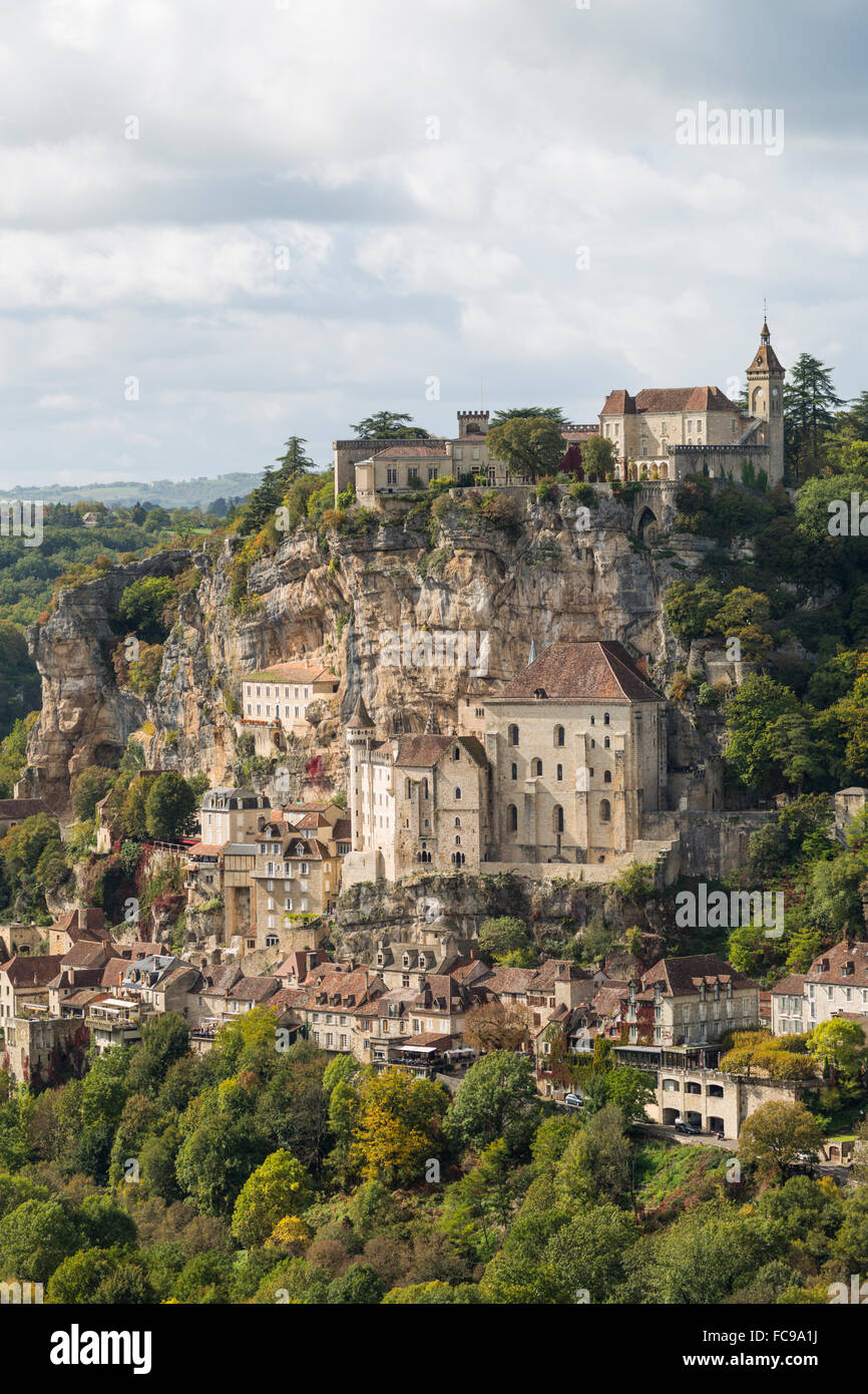 Rocamadour, Lot, South of France Stock Photo