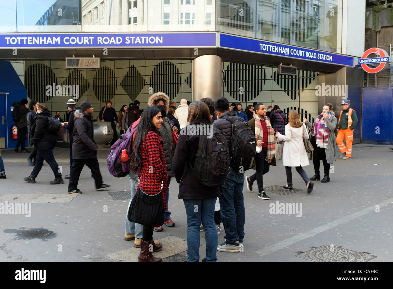 Exterior Of Tottenham Court Road Station London UK Stock Photo Alamy