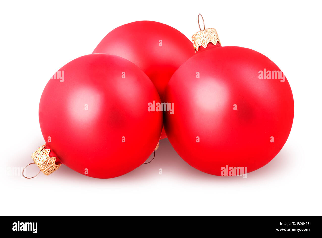 Christmas ball Isolated on white background Stock Photo - Alamy
