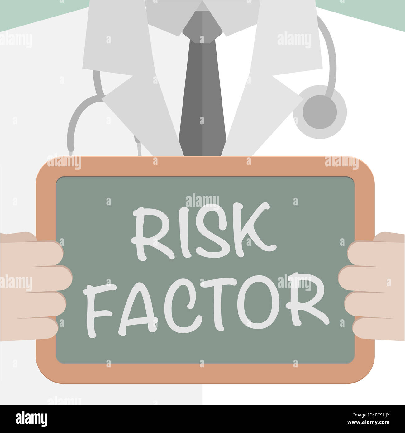 Medical Board Risk Factor Stock Photo Alamy