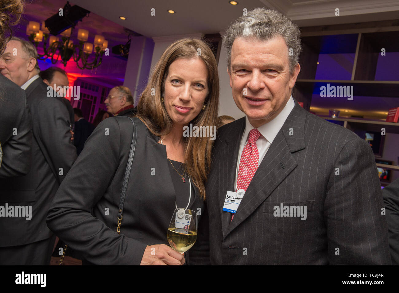 Davos, Switzerland. 20th January, 2016. Pictured PaulBernhard Kallen