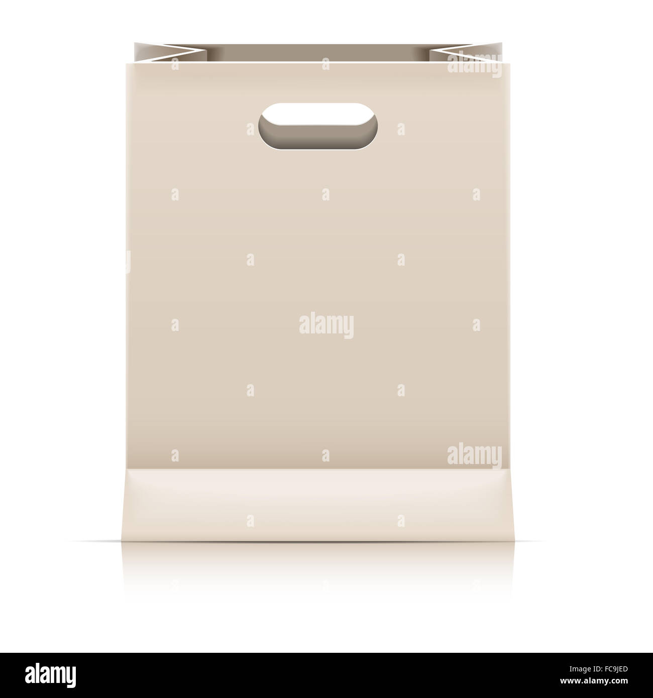 brown Paperbag template Stock Photo - Alamy