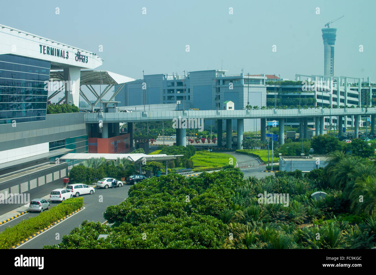 Indira Gandhi International Airport Outside