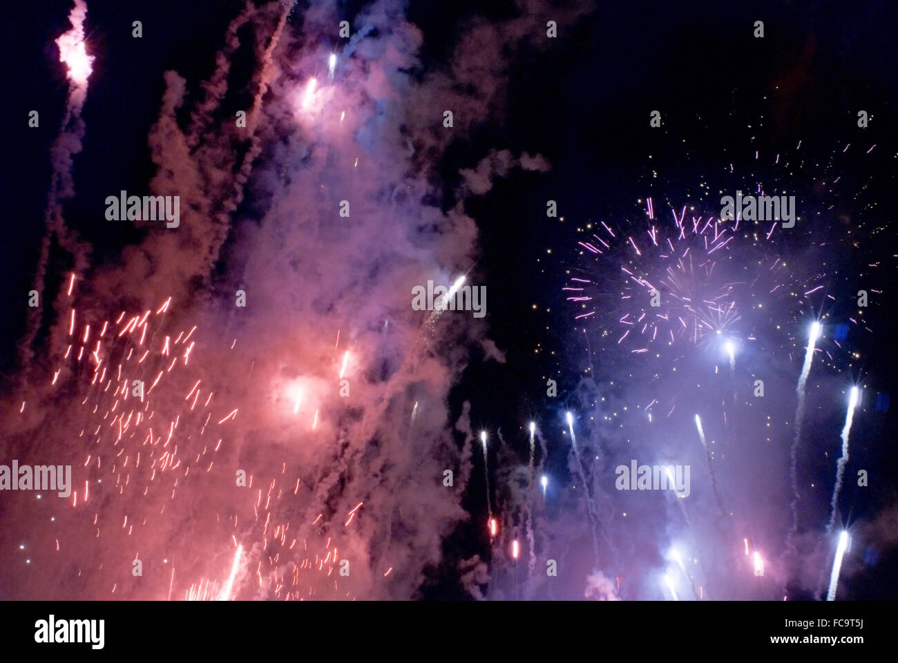 australia day fireworks Stock Photo Alamy