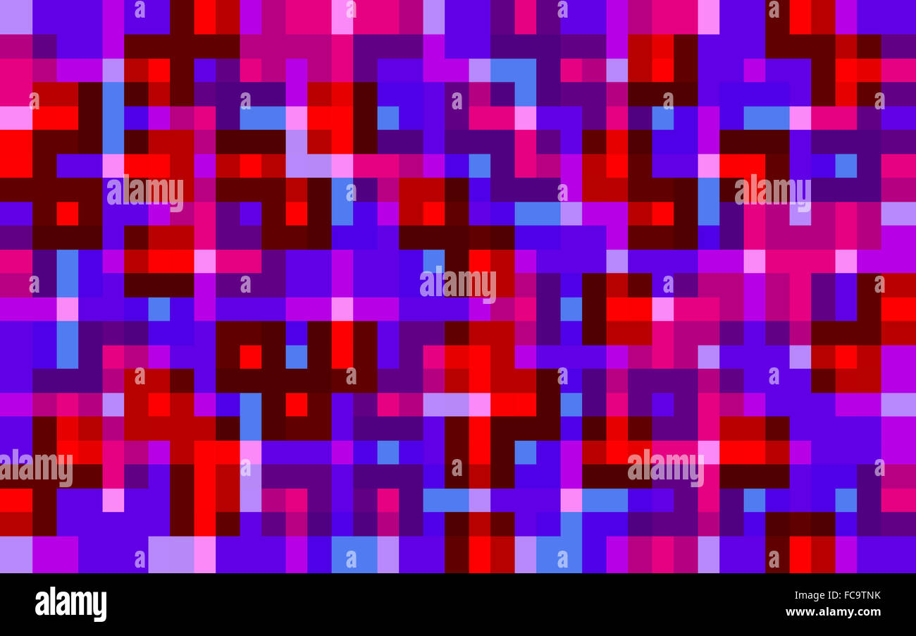 pixel matrix Stock Photo