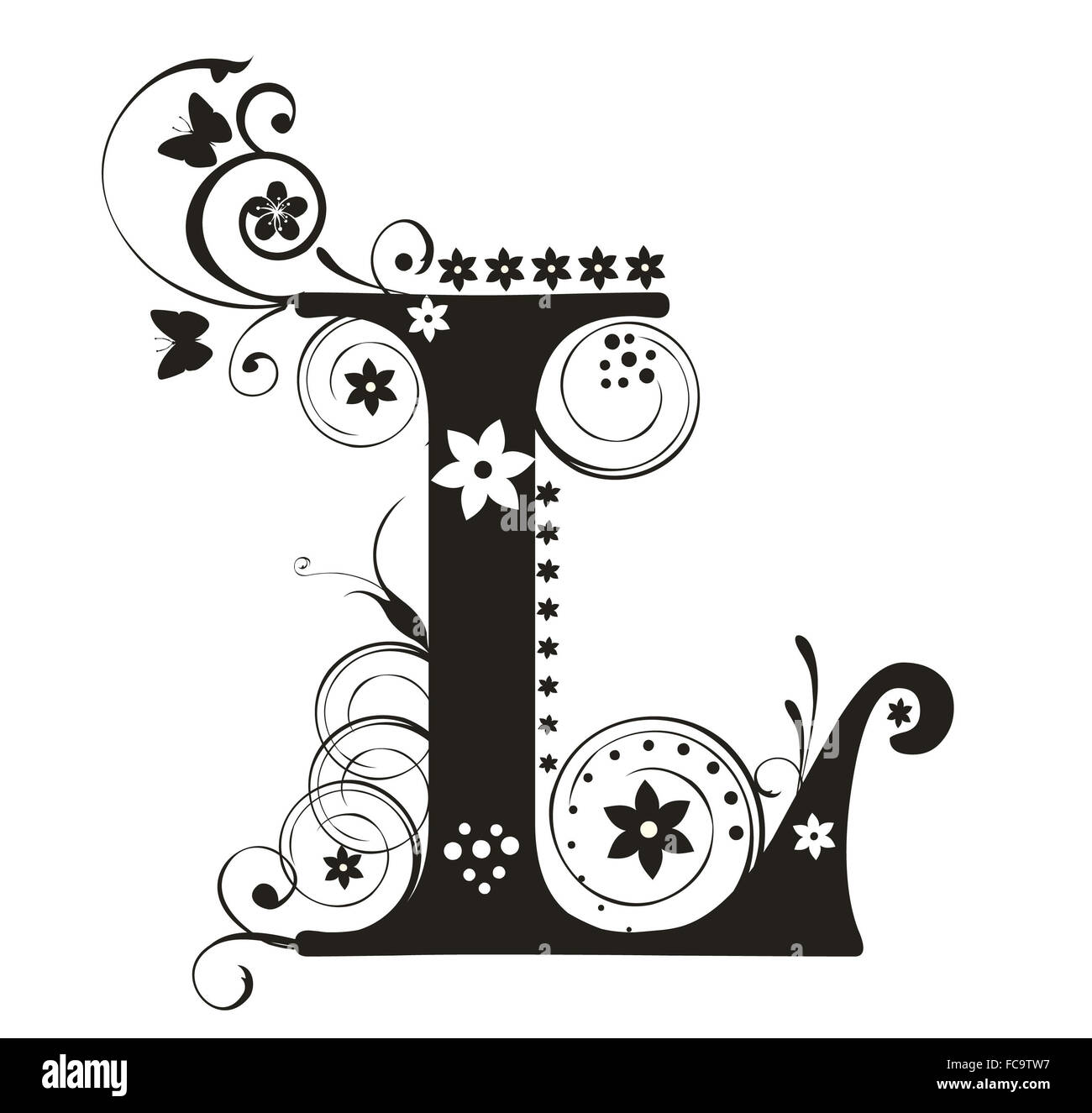 Decorative letter hires stock photography and images Alamy