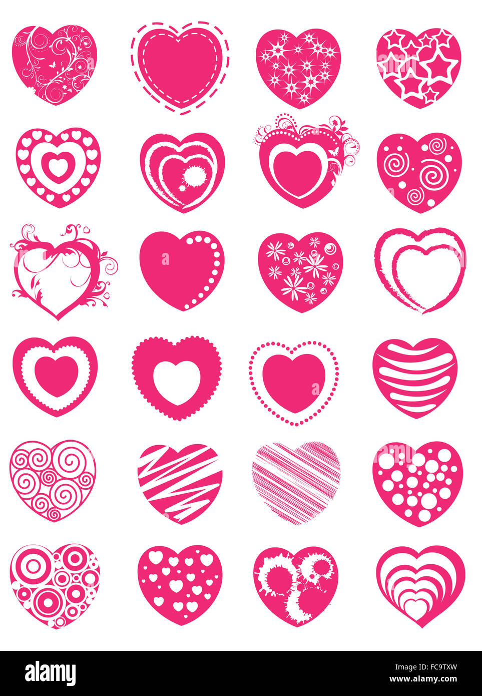 Hearts Stock Photo