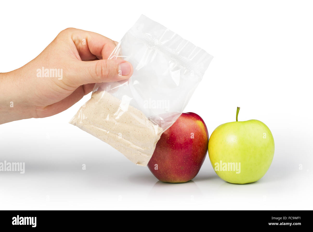 Apple and pectin powder Stock Photo Alamy