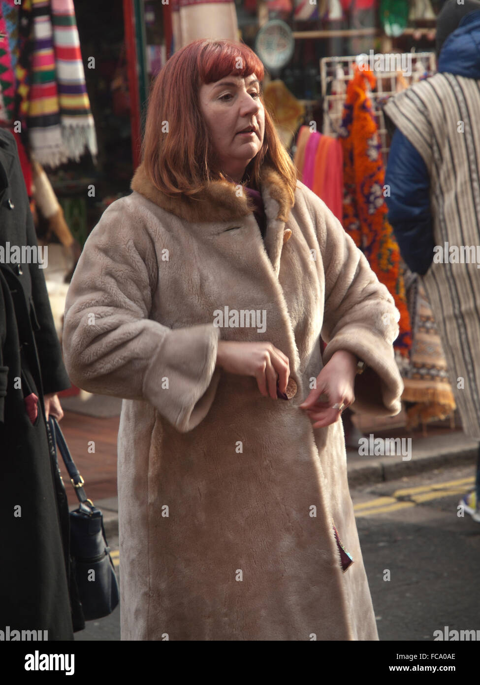 Fur stall hi-res stock photography and images - Alamy