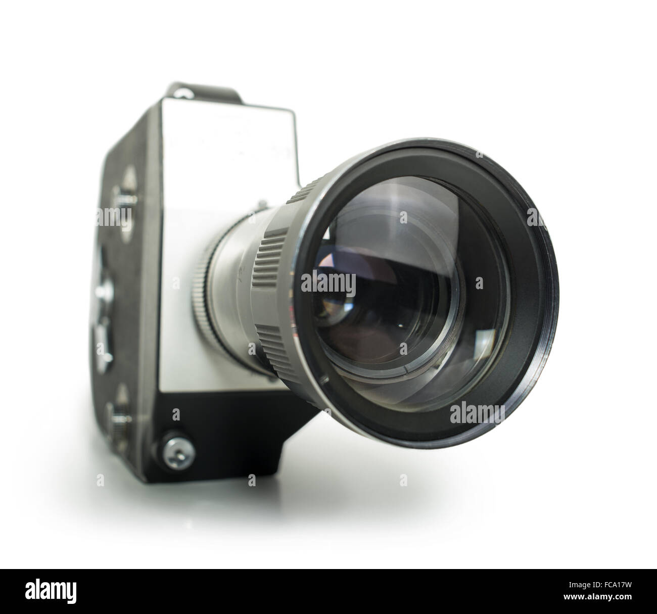 Old vintage cine-camera Stock Photo - Alamy