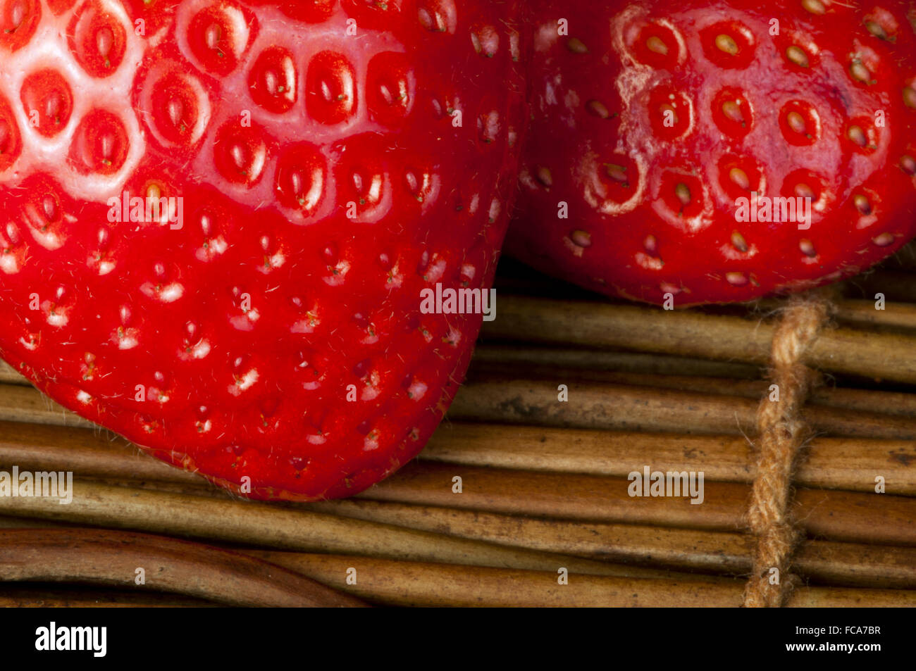 Strawberries close up Stock Photo - Alamy