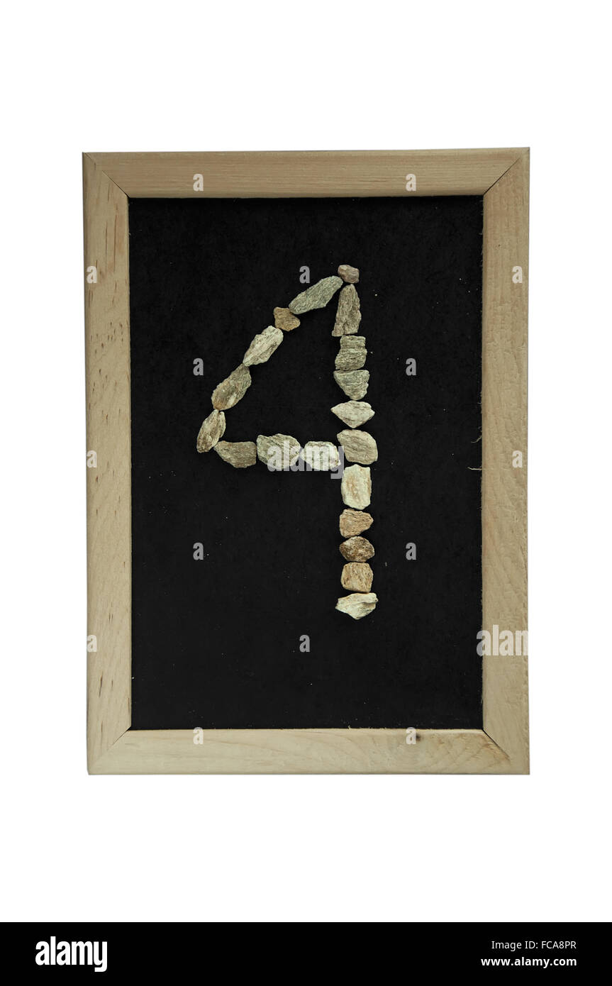 Number four isolated hi-res stock photography and images - Alamy